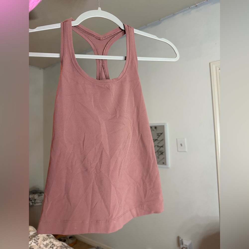 Lulu Align Tank Size 2 Spiced Chai Rare color discontinued and in good condition